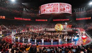 CHINA-SHANGHAI-COMPETENCIA WORLDSKILLS-CEREMONIA DE APERTURA