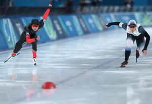 ITALIA-MILAN-JUEGOS OLIMPICOS DE INVIERNO-PATINAJE DE VELOCIDAD-500M MASCULINOS