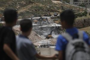 MEDIO ORIENTE-CISJORDANIA-BELEN-DEMOLICION