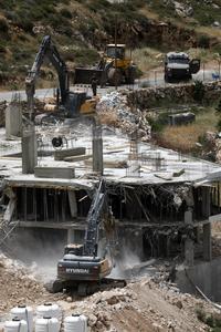 MEDIO ORIENTE-CISJORDANIA-BELEN-DEMOLICION