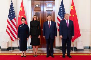 EEUU-CHINA-XI JINPING-VISITA DE ESTADO-TRUMP-CEREMONIA DE BIENVENIDA