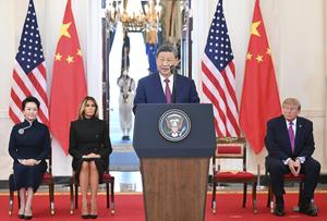 EEUU-CHINA-XI JINPING-VISITA DE ESTADO-TRUMP-CEREMONIA DE BIENVENIDA