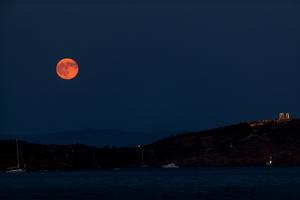 GRECIA-ATENAS-LUNA LLENA