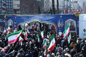 IRAN-TEHERAN-FUNERAL