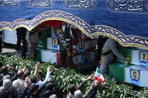 IRAN-TEHERAN-FUNERAL