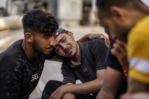 MEDIO ORIENTE-CIUDAD DE GAZA-VICTIMAS-DUELO