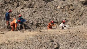 CHINA-XIZANG-GYIRONG-AVALANCHA DE LODO-RESCATE