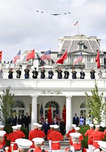 EEUU-CHINA-XI JINPING-VISITA DE ESTADO-TRUMP-CEREMONIA DE BIENVENIDA