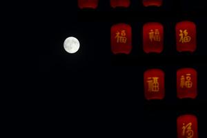CHINA-FESTIVAL DE MEDIO OTOÑO-LUNA