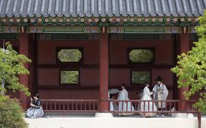 REPUBLICA DE COREA-SEUL-PALACIO GYEONGBOKGUNG-TURISMO