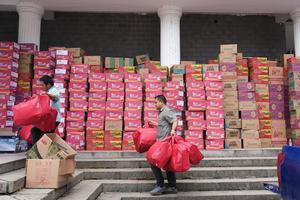 CHINA-HUNAN-CHANGDE-FUERTES LLUVIAS-OPERACIONES DE SOCORRO