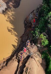 CHINA-GUANGXI-TIFON-INUNDACION-RESCATE