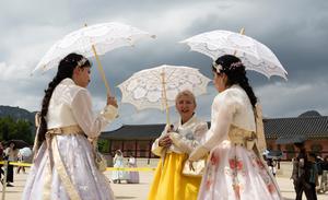 REPUBLICA DE COREA-SEUL-PALACIO GYEONGBOKGUNG-TURISMO