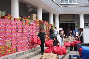 CHINA-HUNAN-CHANGDE-FUERTES LLUVIAS-OPERACIONES DE SOCORRO
