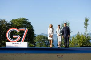 FRANCIA-EVIAN-CUMBRE DEL G7-INICIO