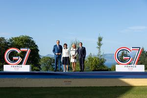 FRANCIA-EVIAN-CUMBRE DEL G7-INICIO