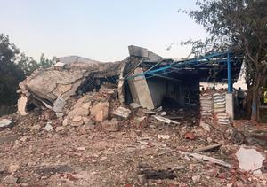 INDIA-TAMIL NADU-FABRICA DE FUEGOS ARTIFICIALES-EXPLOSION