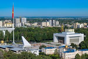 KIRGUISTAN-BISHKEK-VISTA DE LA CIUDAD