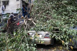 PAKISTAN-KARACHI-LLUVIAS-SECUELAS
