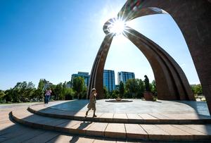 KIRGUISTAN-BISHKEK-VISTA DE LA CIUDAD