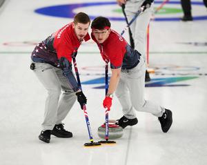 ITALIA-CORTINA D'AMPEZZO-JUEGOS OLIMPICOS DE INVIERNO-CURLING-MASCULINO-ROUND ROBIN-CHINA VS EEUU