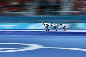 ITALIA-MILAN-JUEGOS OLIMPICOS DE INVIERNO-PATINAJE DE VELOCIDAD-PERSECUCION POR EQUIPOS FEMENINO-FINALES