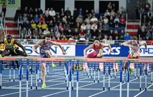 POLONIA-TORUN-ATLETISMO-CAMPEONATO MUNDIAL DE ATLETISMO EN PISTA CUBIERTA-60M VALLAS MASCULINOS-SEMIFINALES