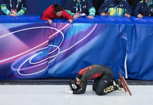 ITALIA-MILAN-JUEGOS OLIMPICOS DE INVIERNO-PATINAJE DE VELOCIDAD EN PISTA CORTA-500 M MASCULINOS-SEMIFINALES