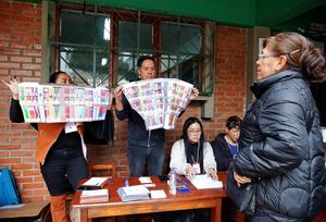 BOLIVIA-LA PAZ-ELECCIONES SUBNACIONALES