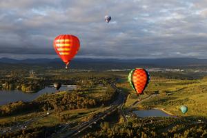 AUSTRALIA-CANBERRA-GLOBOS AEROSTATICOS-FESTIVAL