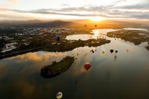 AUSTRALIA-CANBERRA-GLOBOS AEROSTATICOS-FESTIVAL