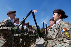 RUMANIA-BUCAREST-DIA DE LAS FUERZAS TERRESTRES