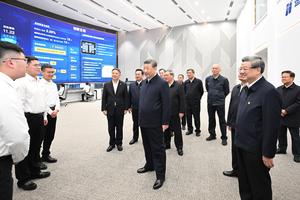 CHINA-HEBEI-XIONG'AN-XI JINPING-INSPECCION