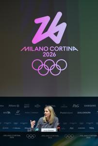 ITALIA-MILAN-CORTINA 2026-JUEGOS OLIMPICOS DE INVIERNO-CONFERENCIA DE PRENSA