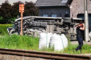 BELGICA-BUGGENHOUT-COLISION DE AUTOBUS ESCOLAR