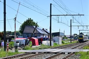 BELGICA-BUGGENHOUT-COLISION DE AUTOBUS ESCOLAR
