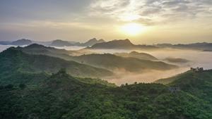 CHINA-HEBEI-GRAN MURALLA-PAISAJE