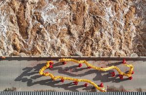 CHINA-NINGXIA-QINGTONGXIA-RIO AMARILLO-RIEGO