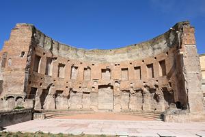 ITALIA-ROMA-BAÑOS DE TRAJANO-ARQUEOLOGIA-RESTAURACION