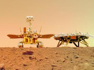 (EyesonSci) CHINA-TIANWEN-1-NEW MARS IMAGES-UNVEILING (CN)