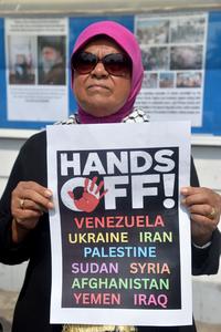 SRI LANKA-COLOMBO-EEUU-ISRAEL-IRAN-PROTESTA