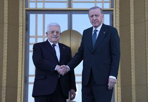 TURQUIA-ANKARA-ERDOGAN-ABBAS-REUNION
