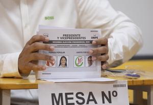 PERU-LIMA-ELECCIONES PRESIDENCIALES