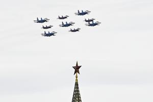 RUSIA-MOSCU-DIA DE LA VICTORIA-DESFILE