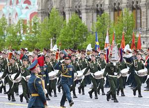 RUSIA-MOSCU-DIA DE LA VICTORIA-DESFILE