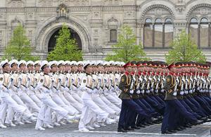 RUSIA-MOSCU-DIA DE LA VICTORIA-DESFILE