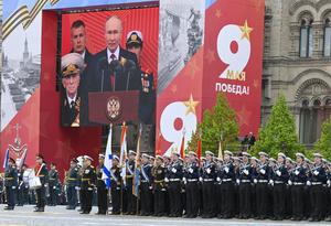 RUSIA-MOSCU-DIA DE LA VICTORIA-DESFILE