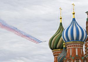 RUSIA-MOSCU-DIA DE LA VICTORIA-DESFILE