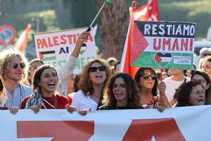 ITALIA-ROMA-MARCHA PRO-PALESTINA