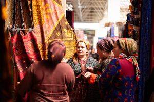TURKMENISTAN-ASHGABAT-BAZAR ORIENTAL
